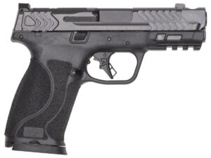 S&W PC M&P 10MM M2.0 Carry Comp Handgun 10mm Auto 15rd Magazines(2) 4" Barrel OR No Thumb Safety Black