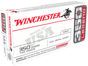 Winchester USA Rifle Ammunition .350 Legend 145 gr. FMJ 2350 fps 20/ct
