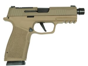 Sig Sauer P365 XMacro Handgun 9mm Luger 17rd Magazines (2) 3.7" Barrel Two Tone Tan TB