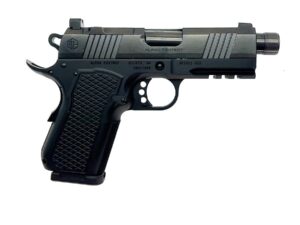 Alpha Foxtrot AF1911 S15 Polished Handgun 9mm Luger 15rd Magazine 3.5" Threaded Barrel RMSc Optic Cut