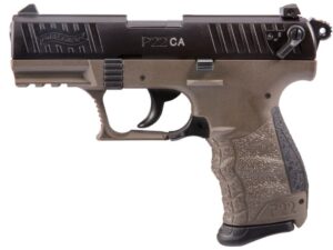 WALTHER ARMS P22 22LR BLK/FDE 10+1 3.4" CA#