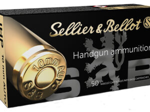 Sellier & Bellot SB10B Handgun  10mmAuto 180gr Jacketed Hollow Point 50 Per Box/20 Case