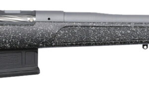 Bergara Rifles BPR2065PRC Premier HMR Pro 6.5 PRC 2+1 26" Threaded Barrel, Tactical Gray Cerakote, Black with Gray Fleck Stock