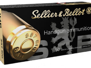 Sellier & Bellot SB357SIGB Handgun  357Sig 124gr Jacketed Hollow Point 50 Per Box/20 Case