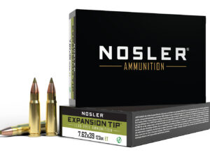 Nosler 40040 E-Tip  7.62x39mm 123gr E Tip Boat Tail 20 Per Box/10 Case