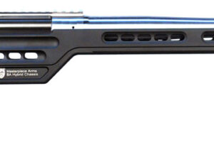 MasterPiece Arms 308PMRRHBLKPBA PMR  308 Win 10+1 24" Stainless Steel Polished Black Aluminum Black V-Bedded BA Hybrid Chassis Stock Right Hand