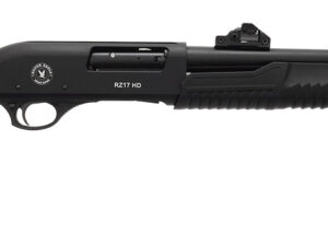 Silver Eagle Arms RZ17HD RZ17 Home Defense 12 Gauge Pump 3" 4+1 18.50" Chrome Lined Steel Black Vent Rib Barrel, MobilChoke, Black Steel Receiver, Fixed Black Synthetic Stock