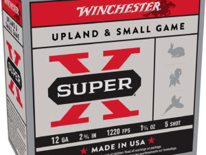 Winchester Ammo X12P5 Super X Game Load High Brass 12Gauge 2.75" 1 1/4oz 5Shot 25 Per Box/10 Case *Pheasant