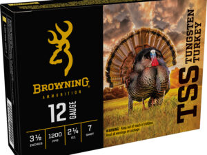 Browning Ammo B193921247 TSS Tungsten Turkey 12Gauge 3.50" 2 1/4oz Tungsten 7Shot 5 Per Box/10 Case