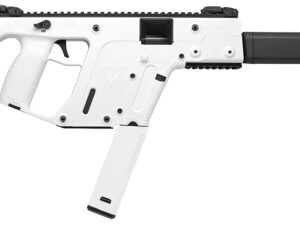 Kriss USA KV45CAP20 Vector CRB Gen2 45 ACP 30+1 16" Black Nitride Threaded Barrel, Alpine Cerakote Picatinny Rail Aluminum Receiver, Alpine White Synthetic 6 Position Stock Alpine Polymer Grip