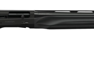 Retay USA GORBLK26 Gordion Waterfowl Inertia Plus 12 Gauge with 26" Deep Bore Drilled Barrel, 3" Chamber, 4+1 Capacity, Matte Black Anodized Metal Finish & Black Synthetic Stock Right Hand (Full Size)
