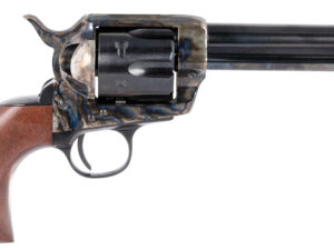 Taylors & Company 200070 1873 Cattleman 45 Colt (LC) Caliber with 4.75" Blued Finish Barrel, 6rd Capacity Blued Finish Cylinder, Color Case Hardened Steel Frame & Birdshead Walnut Grip