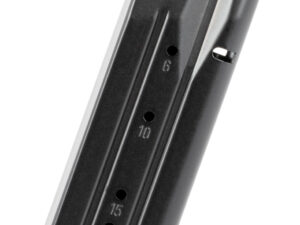 Mec-Gar MGWIT38LFAFC Tanfoglio 17rd 38 Super, Fits Tanfoglio Witness Large Frame Blued w/Anti-Friction Coating Carbon Steel