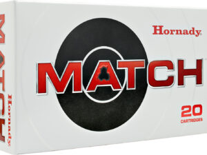 Hornady 81608 Match  6mmARC 108gr Extremely Low Drag Match 20 Per Box/10 Case