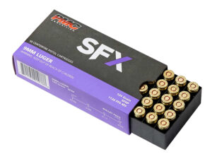 PMC 9SFX SFx  9mmLuger 124gr StarFire Hollow Point 50 Per Box/20 Case