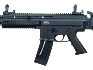 Mauser Rimfire 4150013 M-15  22 LR 22+1 16.50" Barrel w/Flash Hider, Steel Receiver, Black Metal Finish, Flip Up Front & Rear Sights, Side Folding Stock w/Adjustable Cheekrest, Manual Thumb Safety