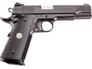 Wilson Combat CQBEFS45A CQB Elite 45 ACP 8+1 5" Stainless Match Grade Barrel, Black Serrated Carbon Steel Slide, Black Carbon Steel Frame w/Beavertail, Black G10 Starburst Grip