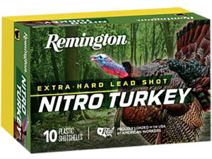 Remington Ammunition 26688 Nitro Turkey  12Gauge 2.75" 1 1/2oz 5Shot 10 Per Box/10 Case