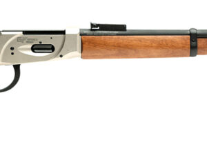 Gforce Arms GFLVR410NKLY Saddlehorn  410 Gauge 2.5" 7+1 20" Black Barrel, Nickel Metal Finish Aluminum Receiver, Turkish Walnut Stock (Youth)