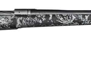 Christensen Arms 8010612900 Ridgeline FFT Full Size 243 Win 4+1, 20" Stainless Steel Threaded Barrel, Stainless Aluminum Receiver, Black w/Gray Accents Fixed Sporter w/Flash Forged Technology Stock