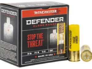 Winchester Ammo S202PD25 Defender  20Gauge 2.75" 7/8oz 2Shot 25 Per Box/10 Case