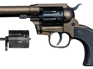 Diamondback DB0500A071 Sidekick  22 LR 22 WMR 9rd Shot 4.50" Midnight Bronze Midnight Bronze Zinc Alloy Midnight Bronze Cerakote Frame Black Cerakote Cylinder Black Polymer Grips