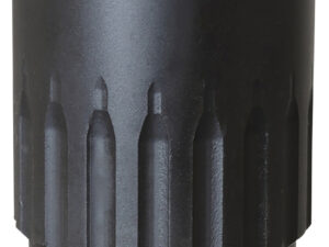 Yankee Hill 3130 Blast Deflector QD Short 30 Cal Black Steel with 2.19" OAL for YHM QD Mounts