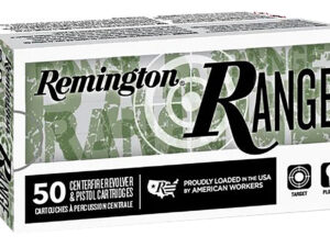Remington Ammunition R27781 Range  40S&W 180gr Full Metal Jacket 50 Per Box/20 Case