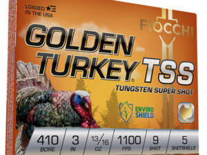 Fiocchi 410TSS9 Golden Turkey TSS 410Gauge 3" 13/16oz 9Shot 5 Per Box/10 Case