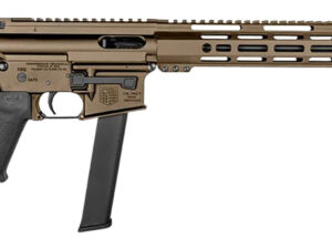 Diamondback DB1418P061 DB15  9mm Luger 32+1 16", FDE Rec/M-Lok Handgaurd, Carbon Lower, Black Magpul CTR Stock/K2 Grip, Flash Hider