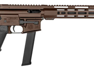 Diamondback DB1418P071 DB15  9mm Luger 32+1 16", Midnight Bronze Rec/M-Lok Handgaurd, Carbon Lower, Black Magpul CTR Stock/K2 Grip, Flash Hider