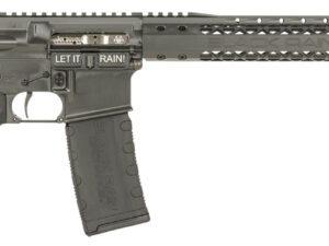 Black Rain Ordnance BROSSPSMK Spec 15+ SSP 5.56x45mm NATO 30+1 16", Smoke, 15" Slim M-LOK, Magpul Grip/Carbine Stock