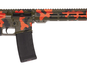Great Lakes Firearms GL15223MCMP AR-15 Mission 223 Wylde 30+1 16", Deer Camp Camo Rec/15" M-Lok Handguard, Black Carbine Stock & A2 Grip, Muzzle Brake