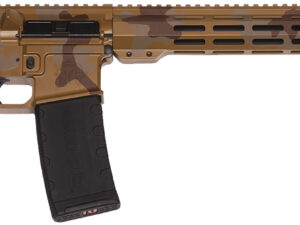 Great Lakes Firearms GL15223MSAH AR-15 Mission 223 Wylde 30+1 16", Sahara Camo Rec/15" M-Lok Handguard, Black Carbine Stock & A2 Grip, Muzzle Brake