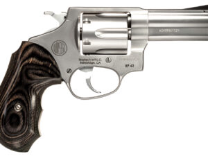 Rossi 2-RP639WD1 RP63  Small Frame 357 Mag 6rd 3" Stainless Steel Barrel, Cylinder & Frame Black/Gray Laminate Grip, Hammer Block Safety, Exposed Hammer