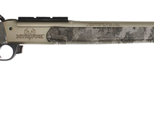 Traditions CR846604534B NitroFire Pro 50 Cal 209 Primer Tungsten Cerakote 26" Fluted/Threaded w/VAPR twist Barrel, Drilled & Tapped Receiver, Veil Alpine Adj Cheek Piece & LOP Synthetic Stock