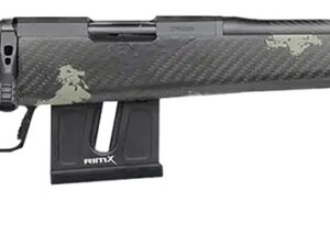 Fierce Firearms FRR17HMR18BF Carbon Razor 17 HMR 10+1 18" Black Cerakote C3 Carbon Fiber Threaded Barrel, Black Cerakote Drilled & Tapped Steel Receiver, LR Raised Negative Comb Forest Camo Carbon Fib