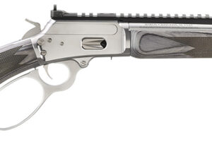 Marlin 70433 1894 SBL 357 Mag 8+1 16.10" Stainless Polished Threaded Barrel& Picatinny Rail Receiver, Fixed Gray Laminate Stock