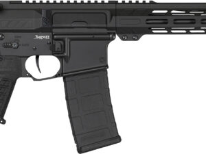 CMMG 55AC20AAB Banshee MK4 5.56x45mm 30+1 12.50" Black Nitride Medium Taper Threaded Barrel, EML 11" M-LOK Handguards, Black Armor Cerakote Aluminum Picatinny Rail Receiver, CMMG Zeroed Grips