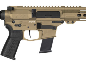 CMMG 10A570FCT Banshee MK10 10mm Auto 15+1 8" Black Nitride Threaded Barrel, M-LOK Handguards, Coyote Tan Cerakote Aluminum Picatinny Rail Receiver, Black CMMG Zeroed Grips, Glock Compatible