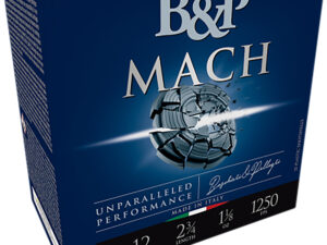 B&p Ammunition 12B18F85 Mach LV  12Gauge 2.75" 1 1/8oz 8.5Shot 25 Per Box/10 Case