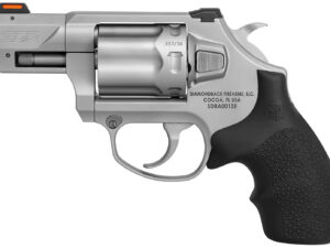 Diamondback DB0700S711 SDR  Small 357 Mag/38 Special +P 6 Shot 2" Glass Bead Stainless Steel Barrel, Cylinder & Frame, Black Hogue Rubber Grip, Exposed Hammer