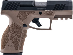 Taurus 1-GX2931B GX2  9mm Luger 13+1 3.37" Matte Stainless Steel Barrel, Matte Black Serrated Stainless Steel Slide, Brown Polymer Frame w/Picatinny Rail, Polymer Grip