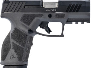 Taurus 1-GX2931G GX2  9mm Luger 13+1 3.37" Matte Stainless Steel Barrel, Matte Black Serrated Stainless Steel Slide, Gray Polymer Frame w/Picatinny Rail, Polymer Grip