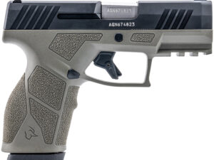 Taurus 1-GX2931O-10 GX2  9mm Luger 10+1 3.37" Matte Stainless Steel Barrel, Matte Black Serrated Stainless Steel Slide, OD Green Polymer Frame w/Picatinny Rail, Polymer Grip