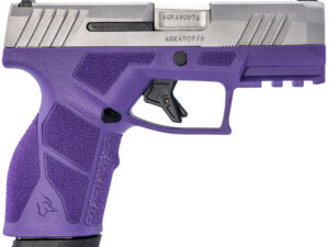 Taurus 1-GX2939DP-10 GX2  9mm Luger 10+1 3.37" Matte Stainless Steel Barrel, Matte Serrated Stainless Steel Slide, Dark Purple Polymer Frame w/Picatinny Rail, Polymer Grip