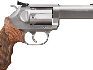 Kimber Mfg, Inc 3400032CA K6S Target GFO *CA Compliant DA/SA 357 Mag 6rd 4" Brushed Stainless Steel Barrel & Cylinder, Brushed Stainless Stainless Steel Frame, Diamond Checkering Grip, Exposed Hammer