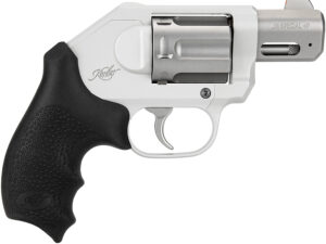Kimber Mfg, Inc 3400034 K6XS  Small 38 Special +P 6 Shot 2" Glass Bead Stainless Steel Barrel, Silver KimPro II Aluminum Frame, Black Hogue Rubber Grip, Concealed Hammer