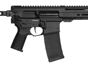 CMMG 30AC50F-AB Dissent MK4 300 Blackout 30+1 10.50" Black Nitride Threaded Barrel, 5.50" M-LOK Handguard, Black Armor Cerakote Aluminum Picatinny Rail Receiver, Black CMMG Zeroed Grip