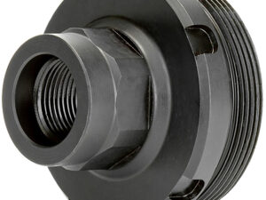 Griffin Armament DT1375X24-1/2X28  Thread Adapter 1/2"x28 17-4 Stainless Steel Nitride Black